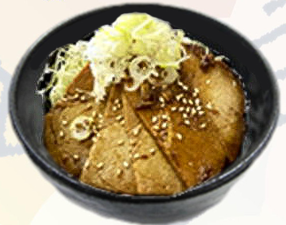 ミニチャーシュー丼